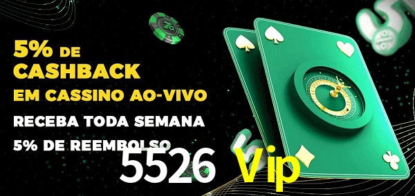 Promoções do cassino ao Vivo 5526 Vip